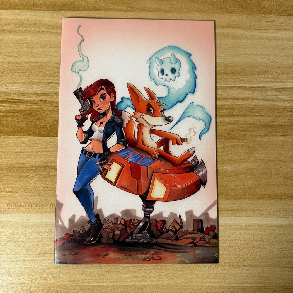 Franklin And Ghost 1 Chrissie Zullo‎ Terrificon Variant Limited Edition 300
